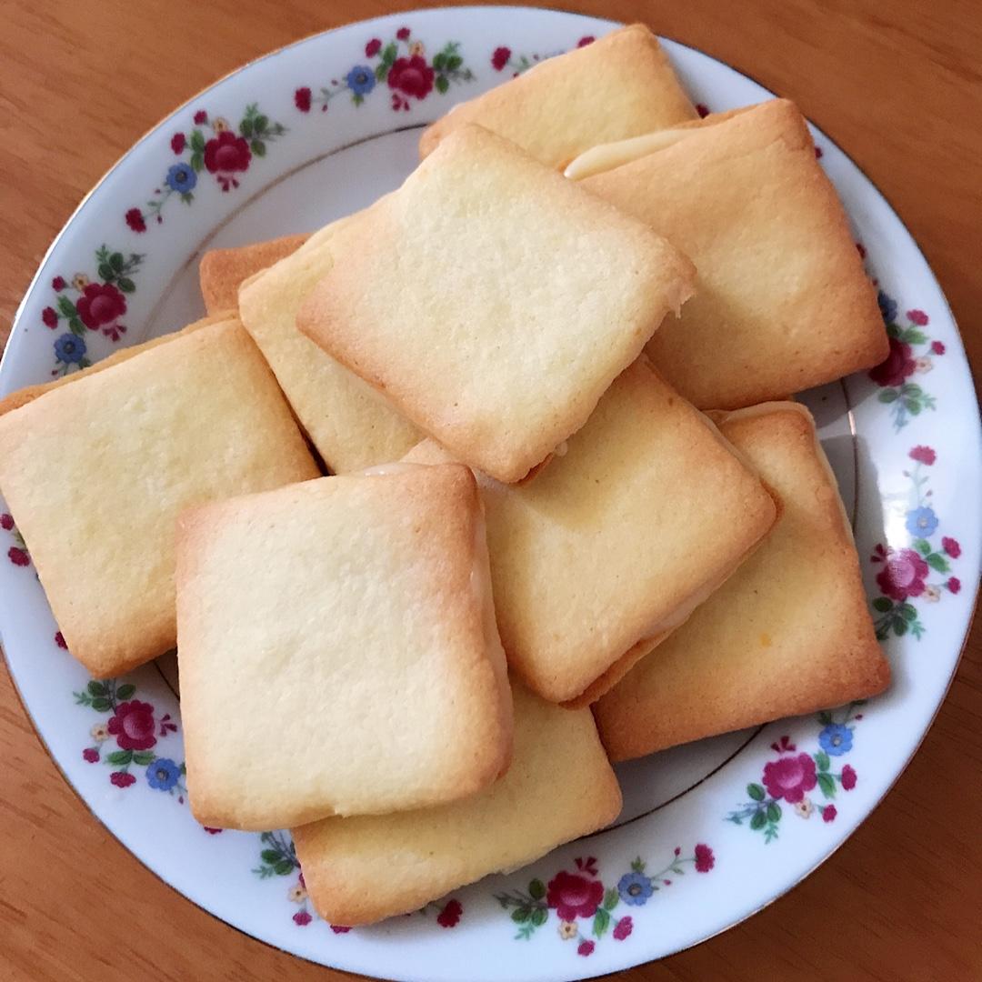 白色恋人夹心薄饼（详细过程，抹面技巧，饼干配方分析，各材料分析）