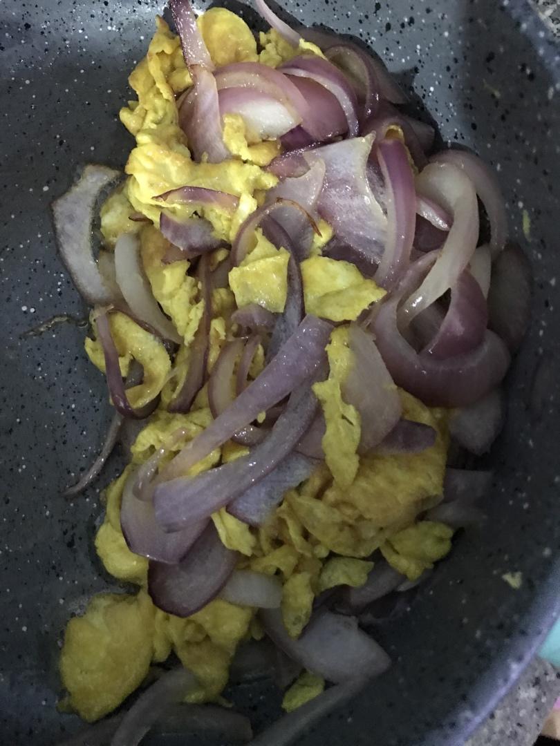 洋葱炒蛋