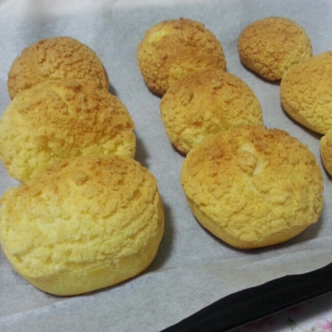 十分美味的酥皮泡芙