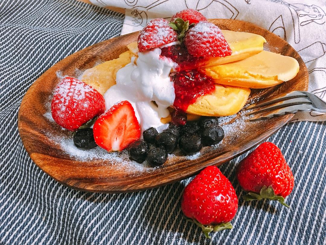 舒芙蕾松饼——快手早餐系列【曼食慢语】