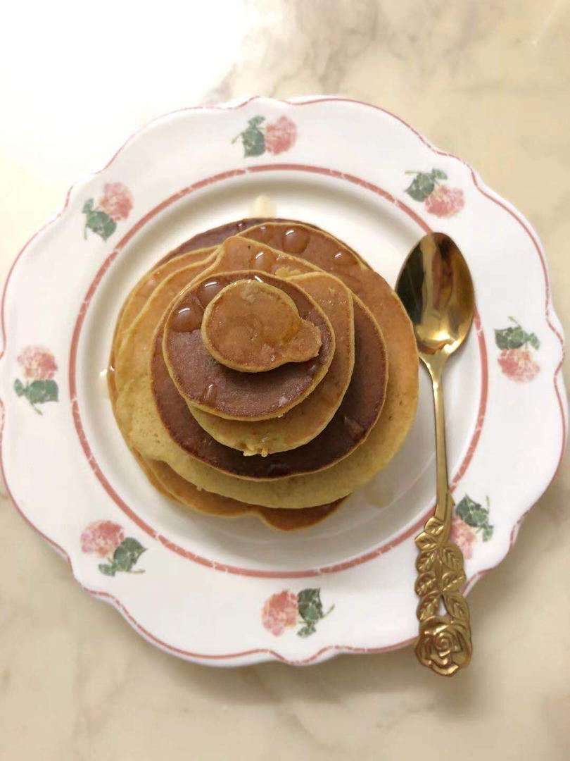 宝宝辅食（手指食物）8M🌈奶香苹果松饼（无蛋清）