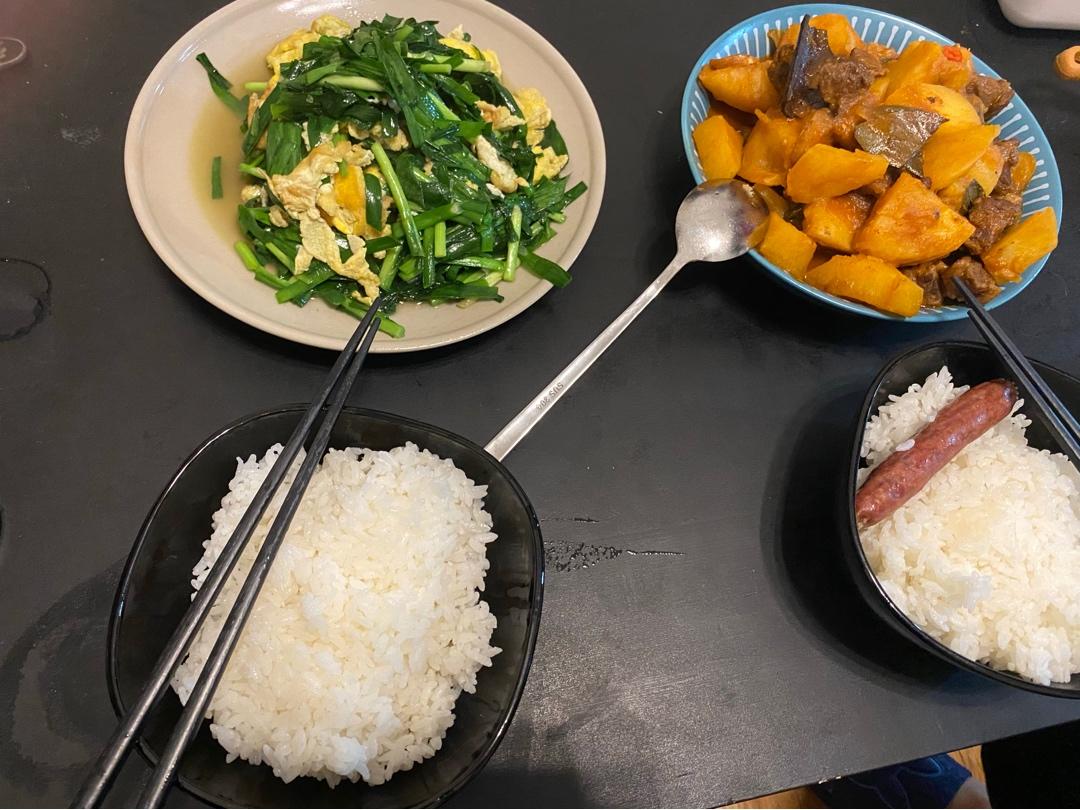 韭菜炒鸡蛋