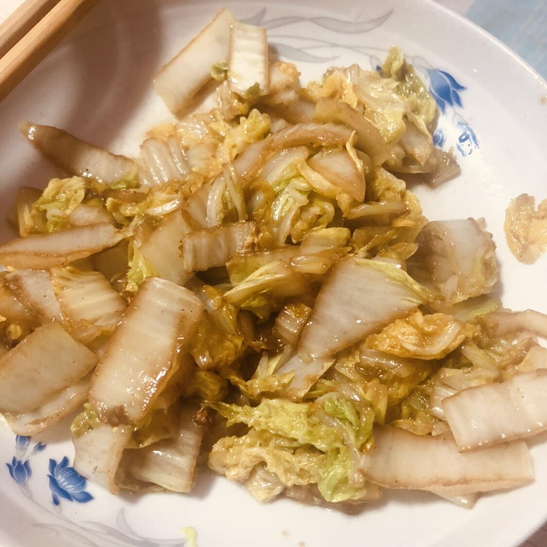 清炒娃娃菜