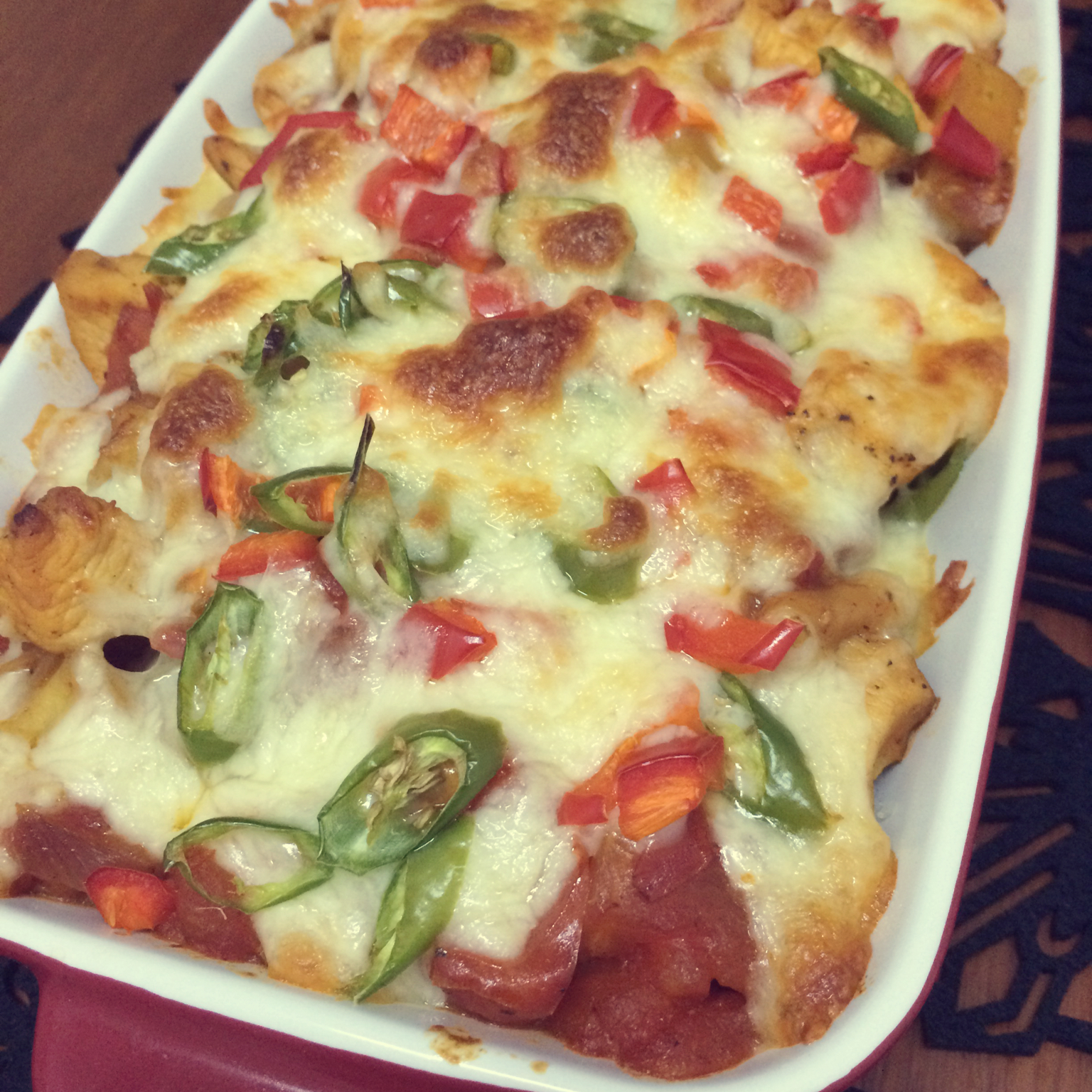 番茄鸡肉浓情焗饭【两人份】