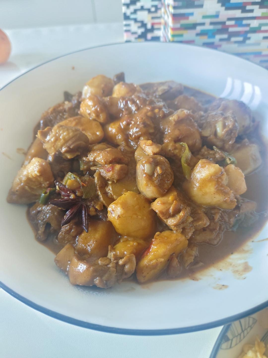 跟妈妈偷学的芋儿鸡，老公说可以去开店了