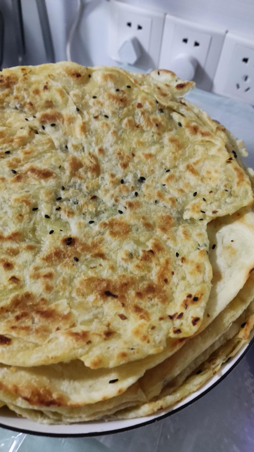 速冻手抓饼饼胚