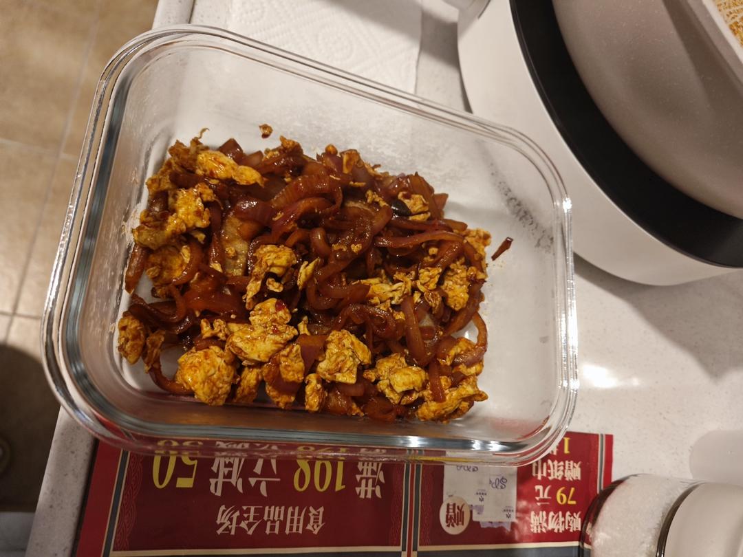 洋葱炒蛋