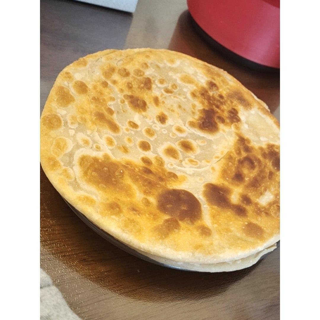 快手早餐~烙油饼(羊油版)