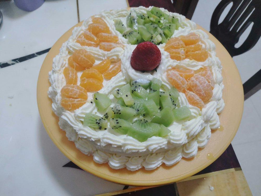8寸水果生日蛋糕