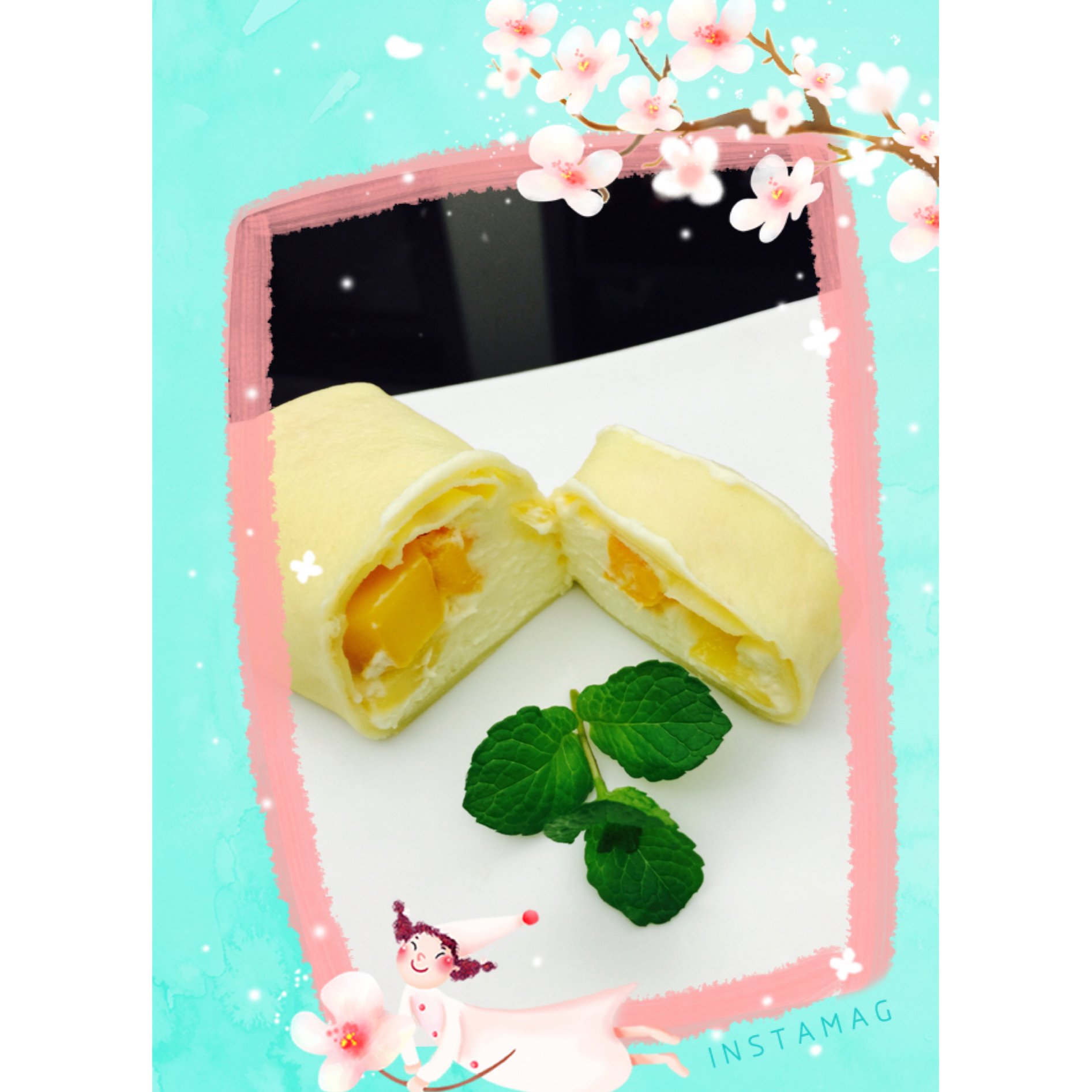 《Tinrry下午茶》教你做芒果班戟和芒果千层饼