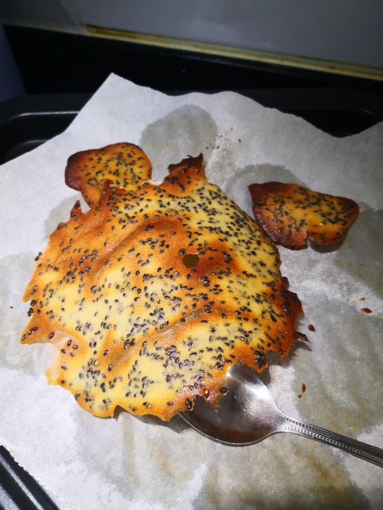 蛋白芝麻薄脆饼—消耗蛋白最好的方法