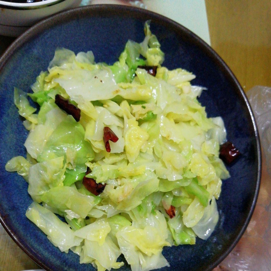 凉拌圆白菜