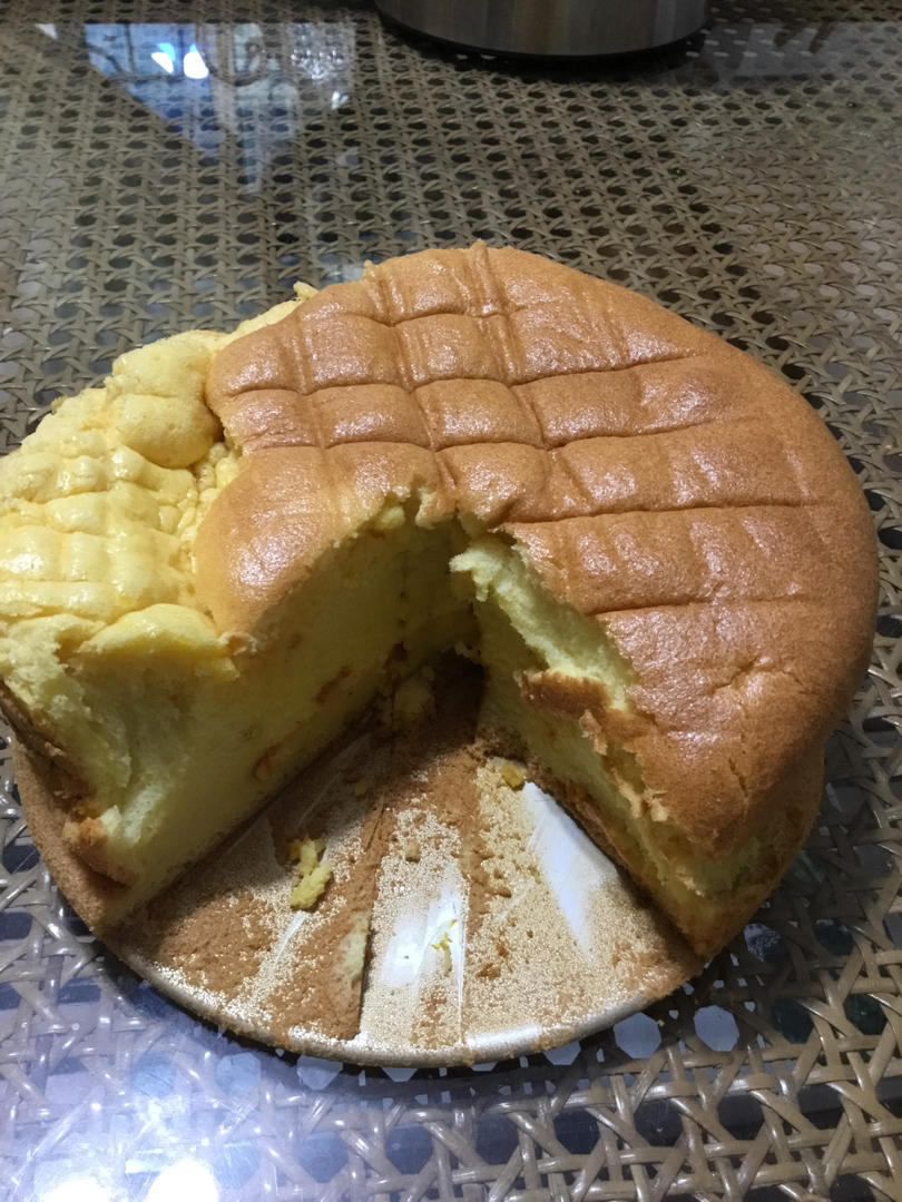 超详细的八寸香橙蛋糕
