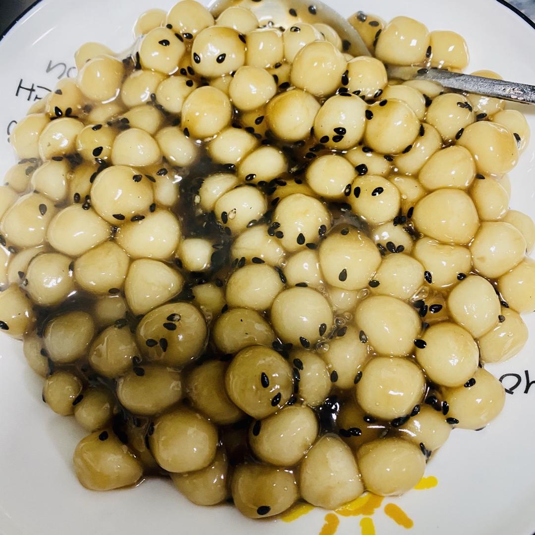 红糖糯米小圆子