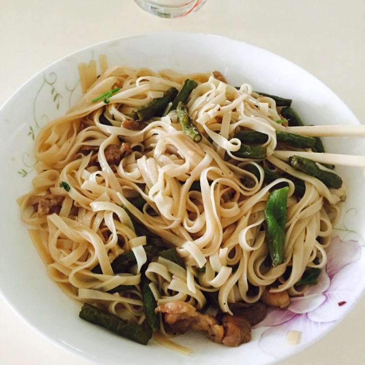 豆角蒸面