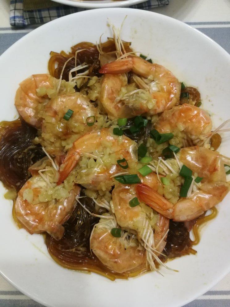 蒜蓉粉丝蒸大虾