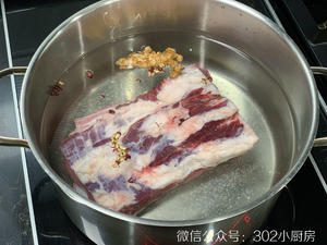 【0165】清汤萝卜牛腩 <302小厨房>的做法 步骤3