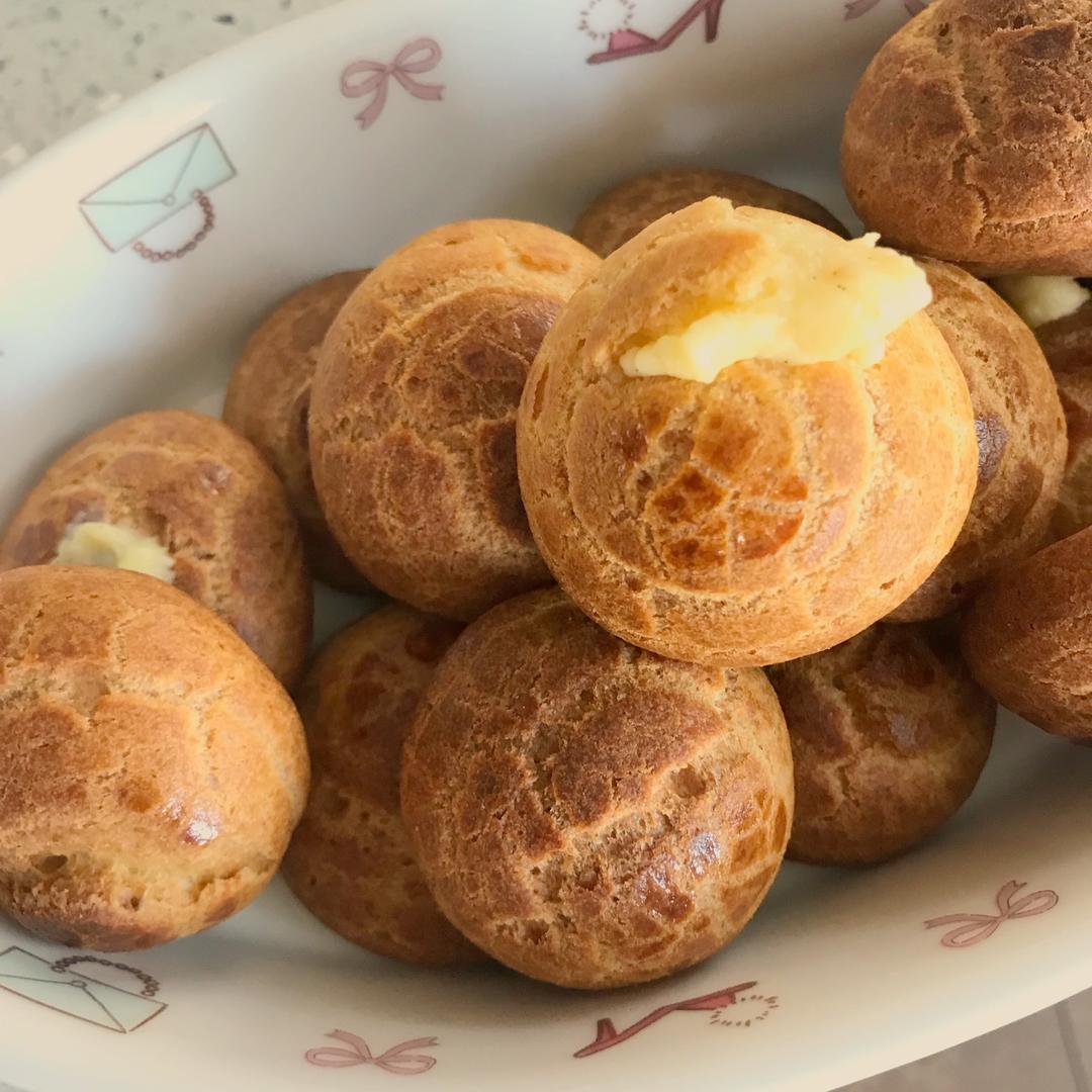 《Tinrry下午茶》教你做香草泡芙