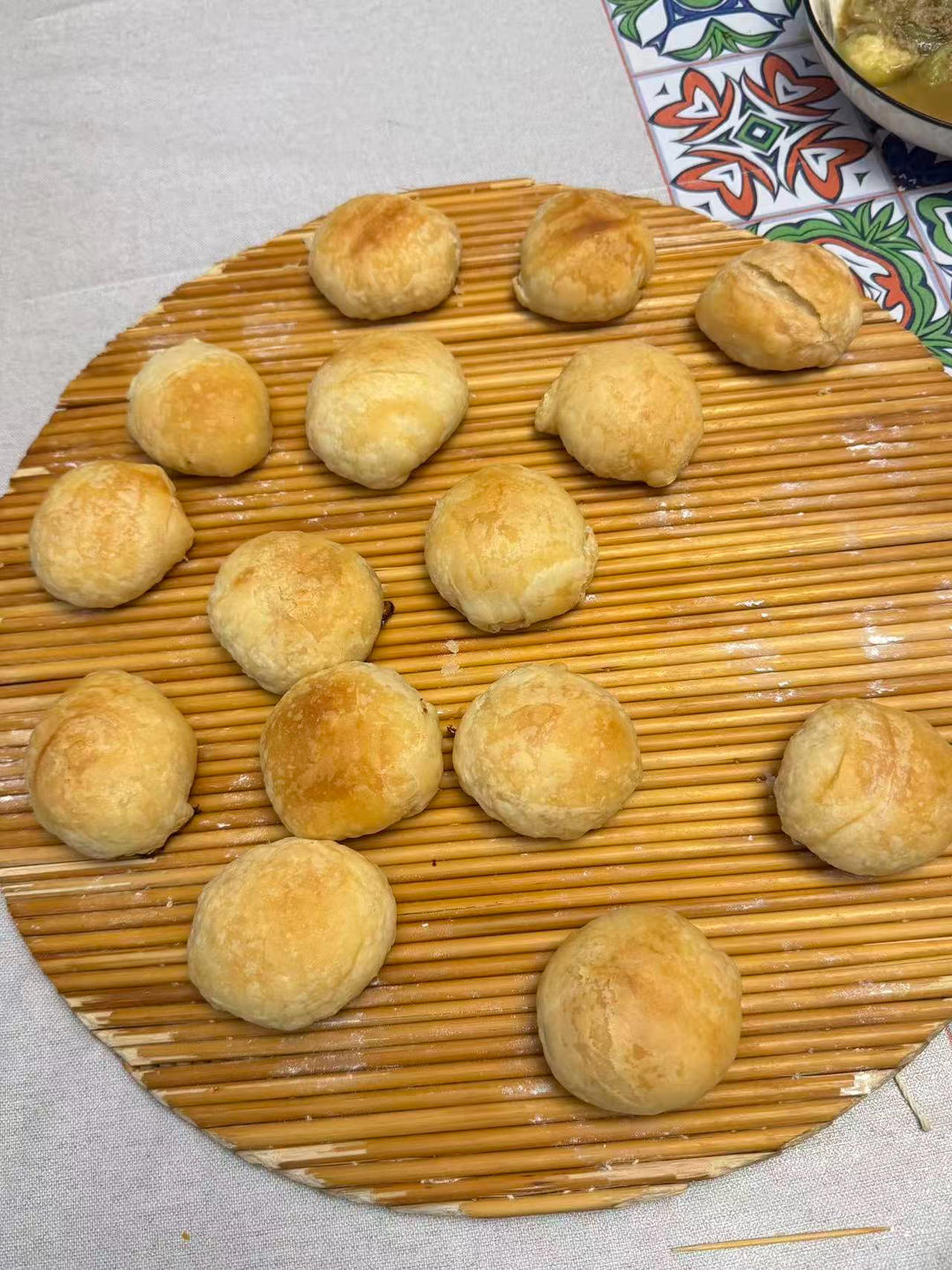 泳式鲜肉榨菜月饼