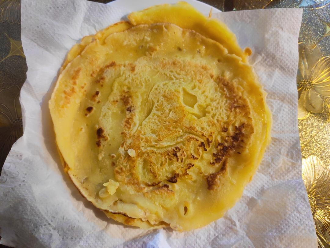 疫情版纯鸡蛋饼