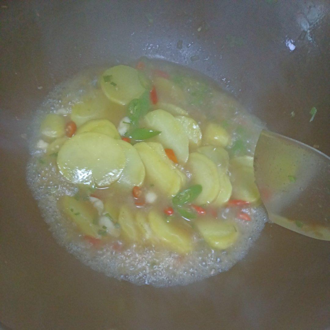 家常炒土豆片