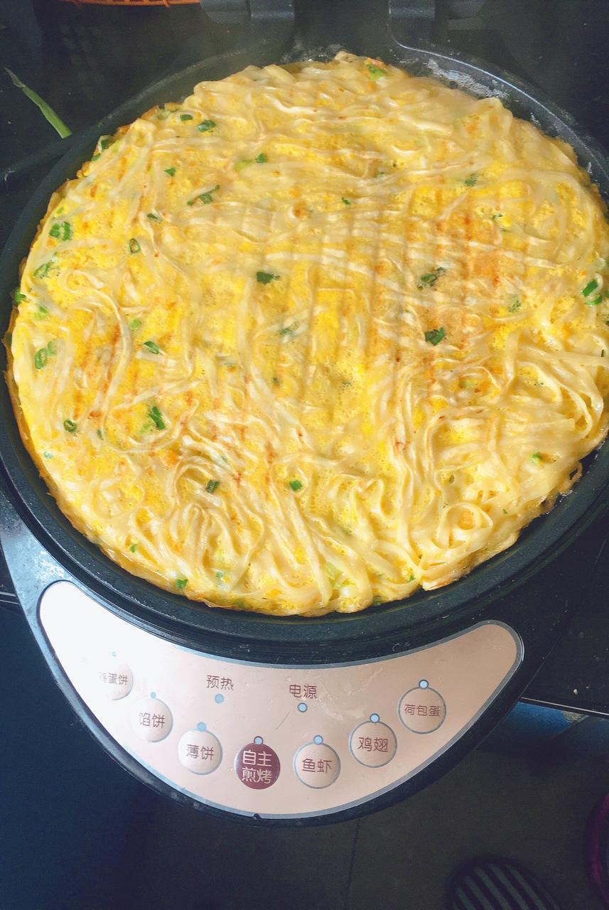 面条鸡蛋饼