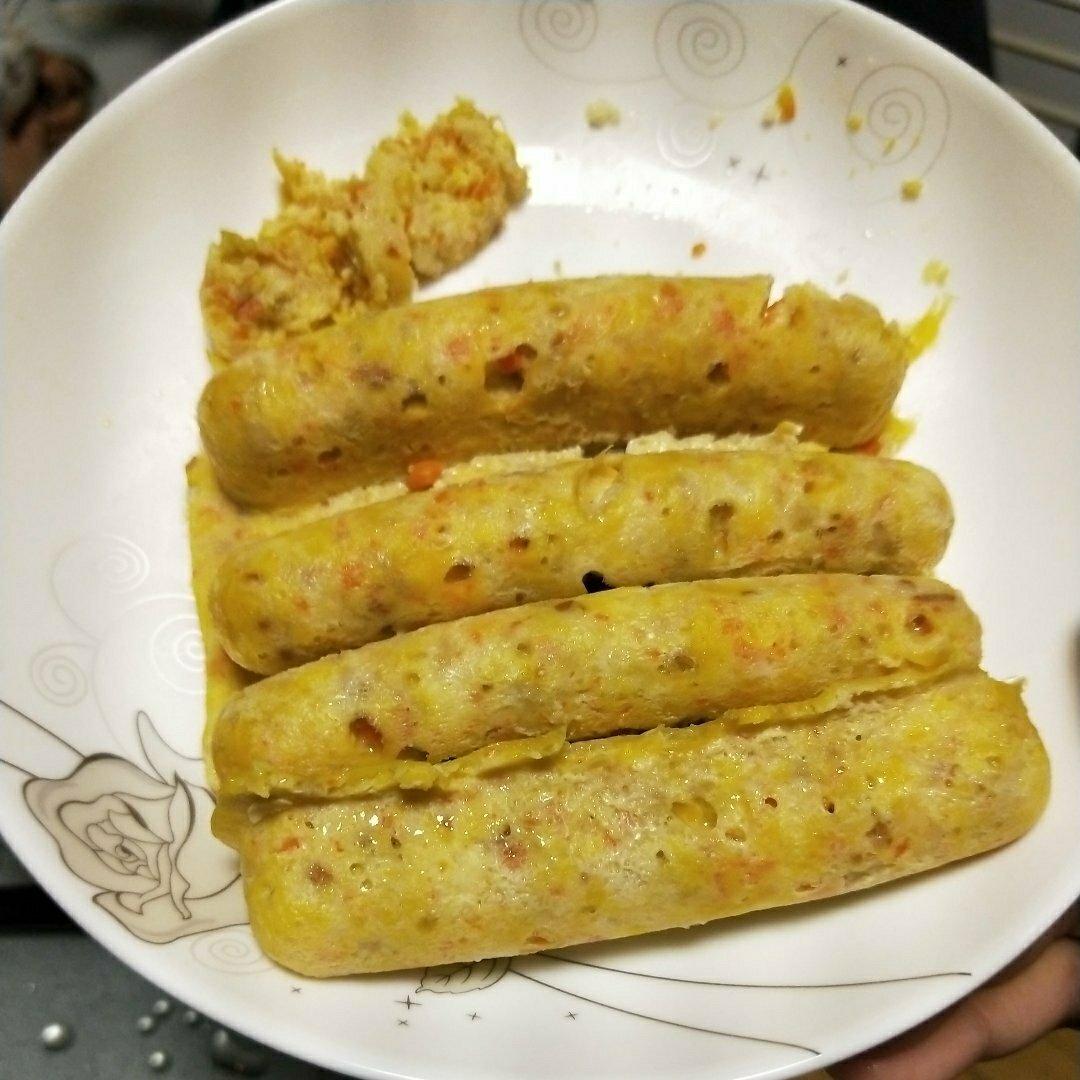 胡萝卜鸡肉肠