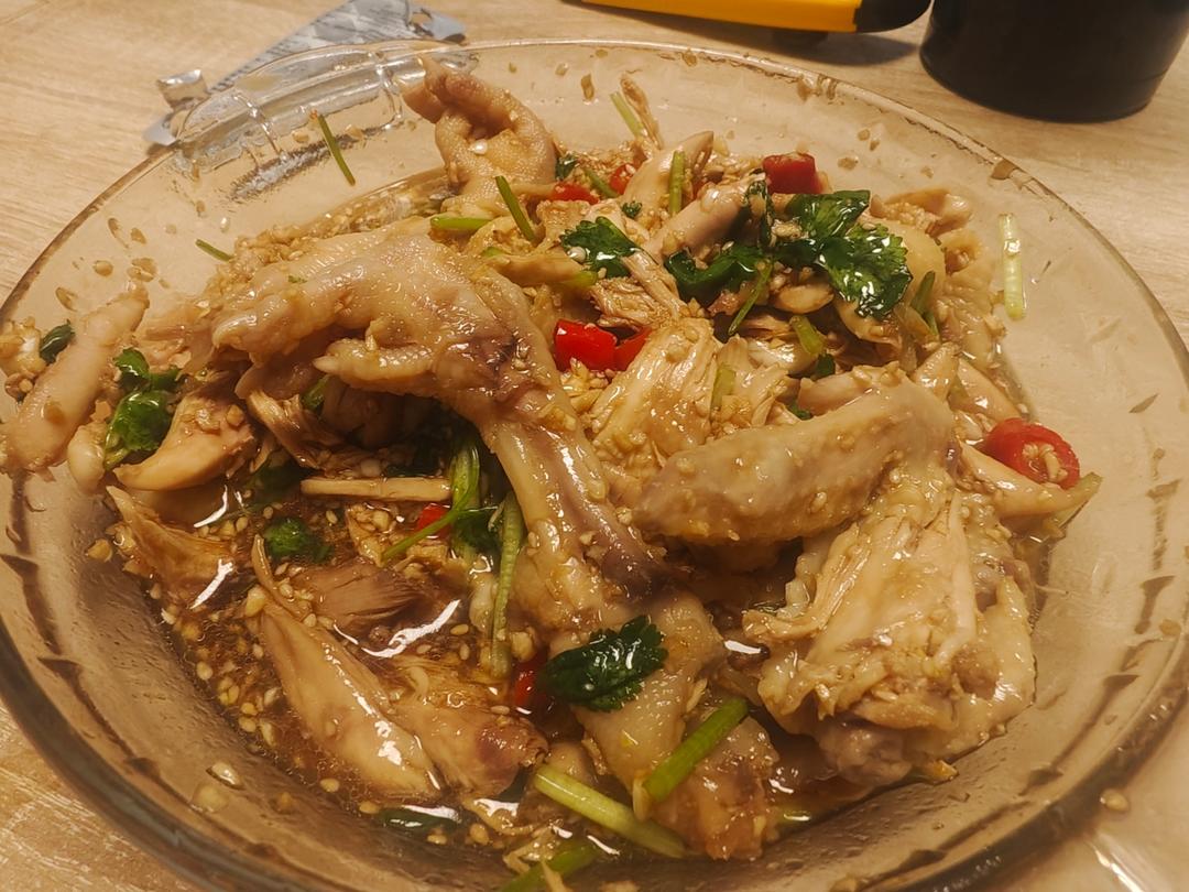手撕鸡腿