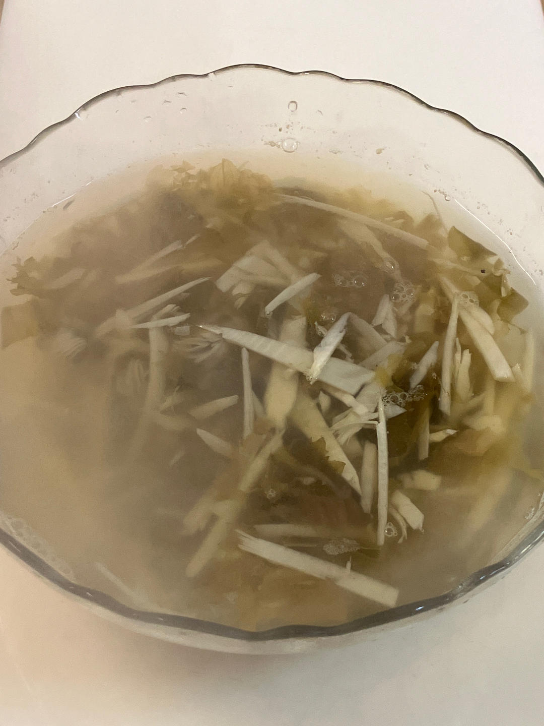 咸菜冬笋汤
