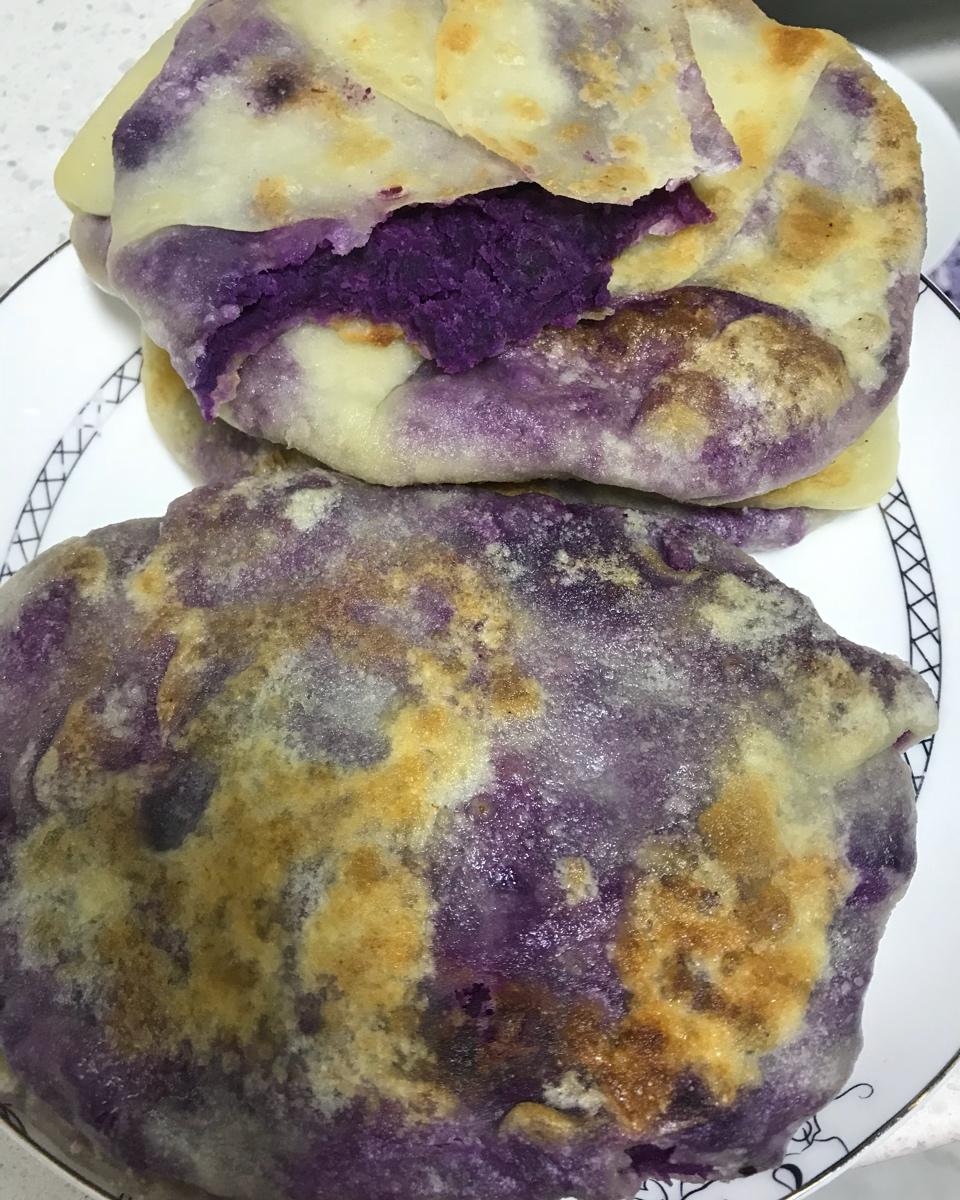紫薯饼（无油）