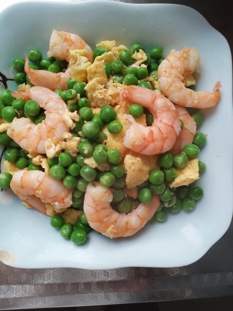 低脂豌豆虾仁滑蛋