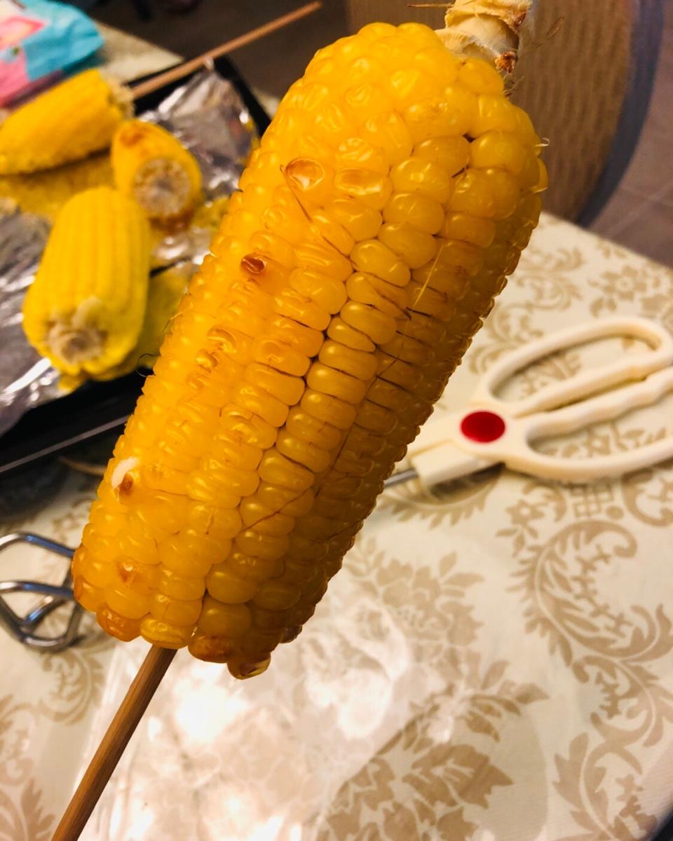 烤箱版原味烤玉米