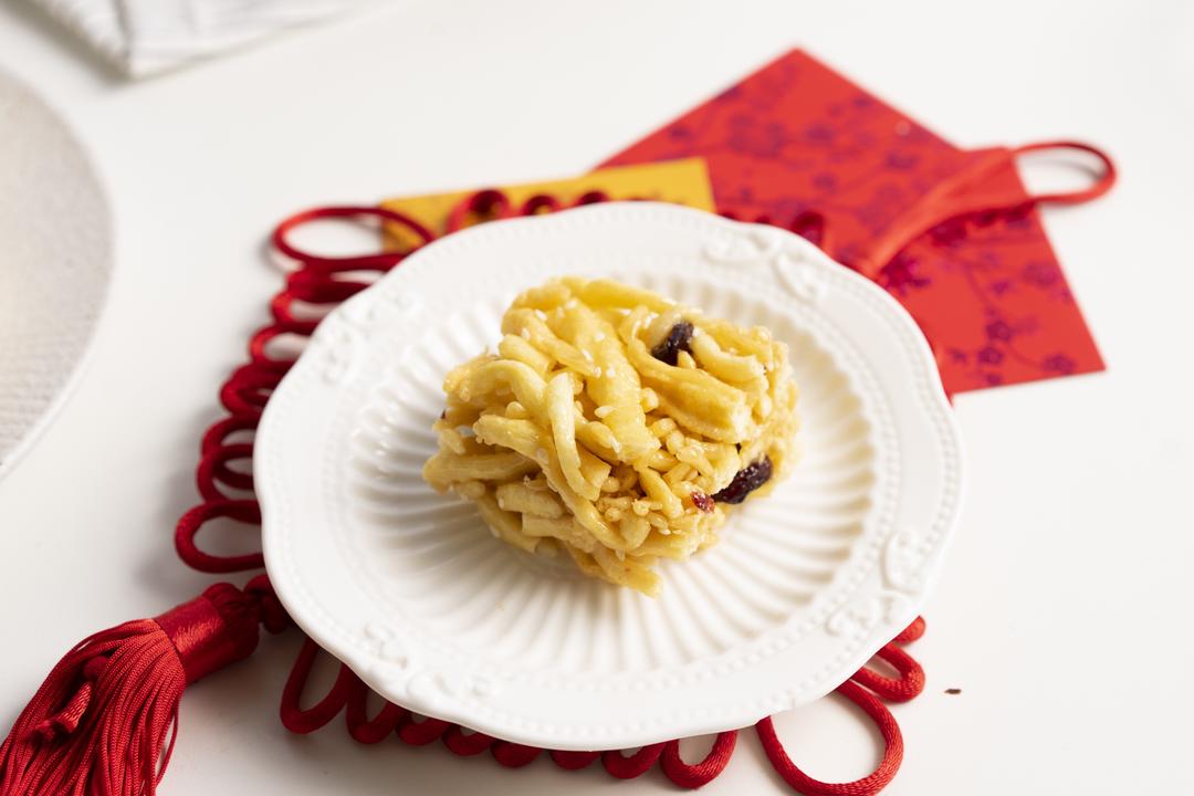 蔓越莓沙琪玛的做法