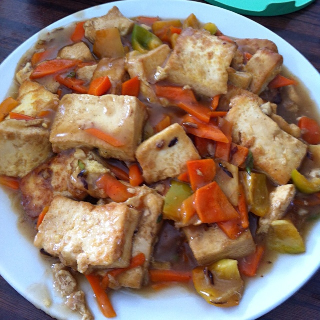 焦溜豆腐
