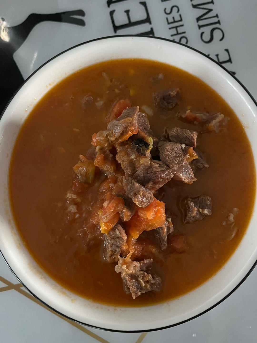 牛肉炖柿子