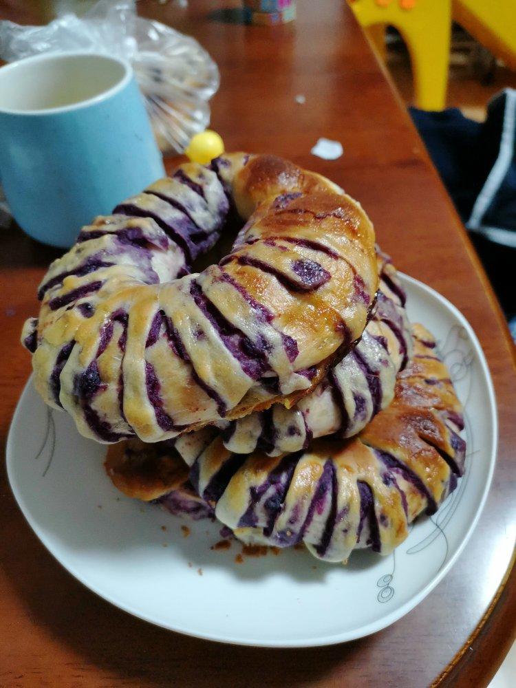 紫薯面包圈