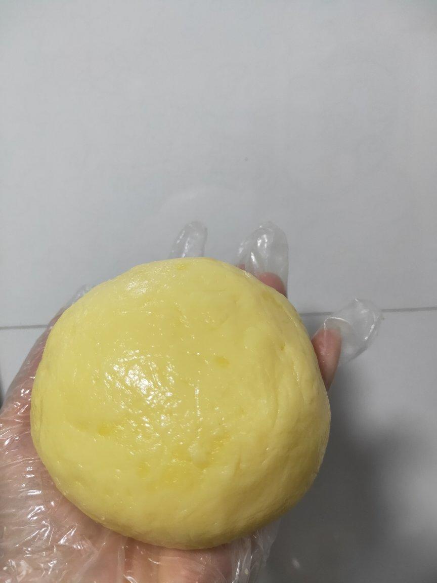 自制超简单奶黄包的奶黄馅