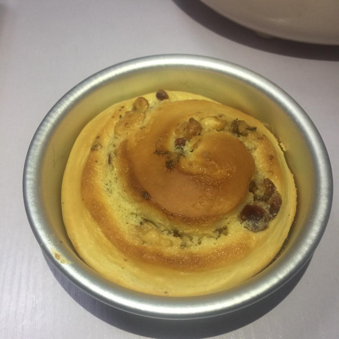 杏仁奶油核桃卷卷