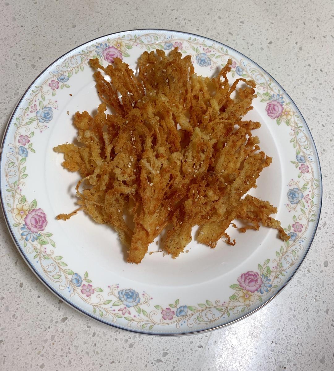 油炸椒盐金针菇