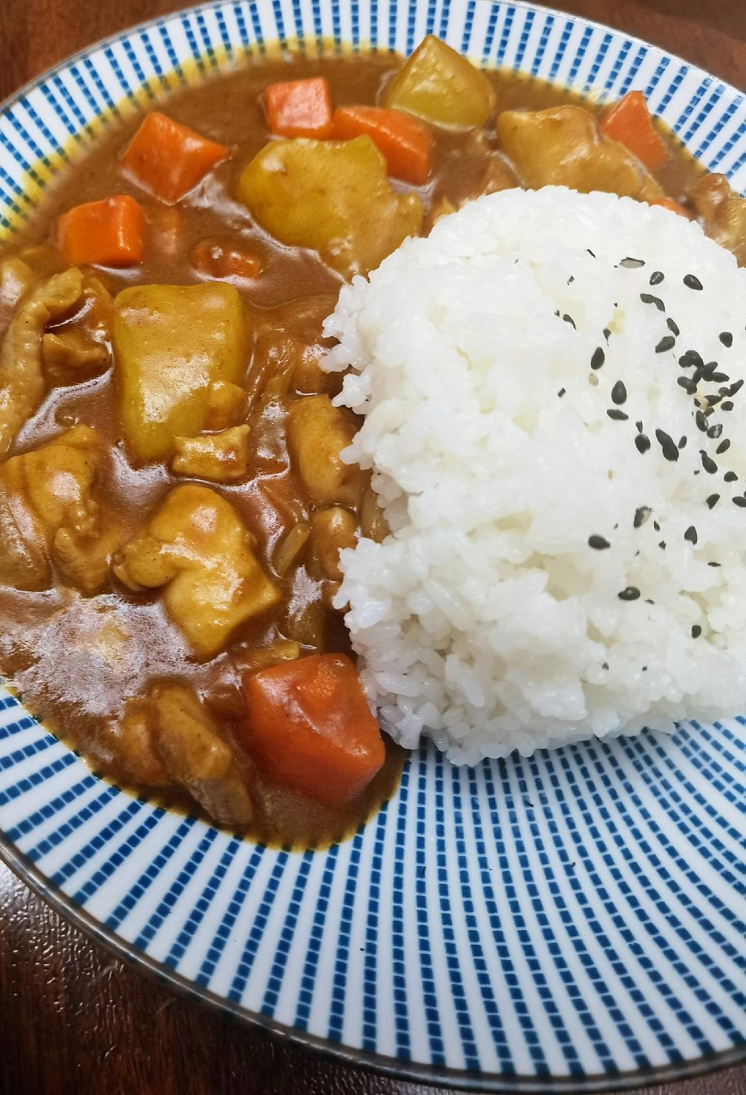 日式咖喱鸡肉饭