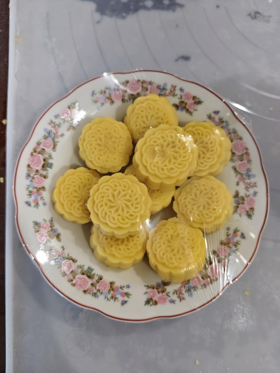 奶香绿豆糕（无豆腥味，超快手不麻烦）