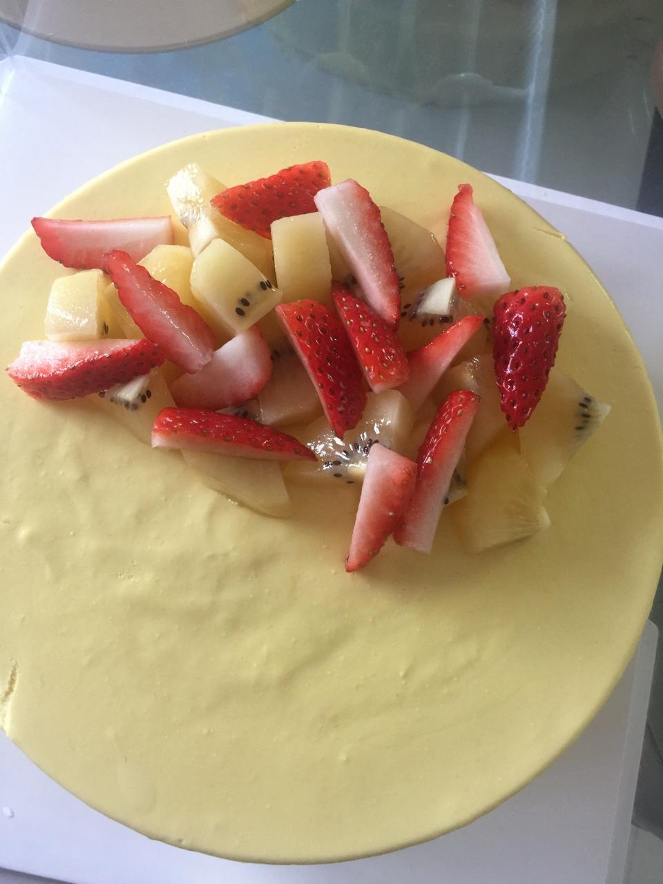 芒果芝士蛋糕（8寸）