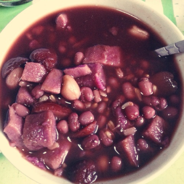 huihui07做的紫薯红豆汤