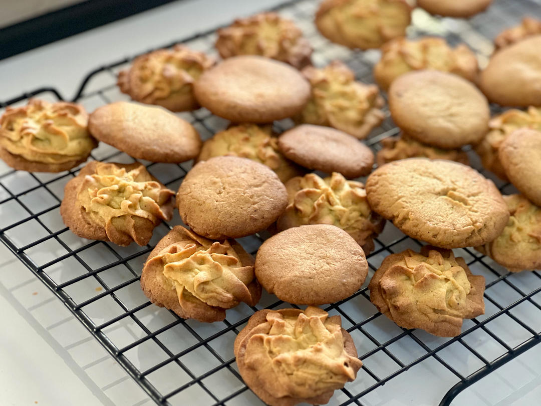 【开心果酱曲奇】｜好做好挤的配方