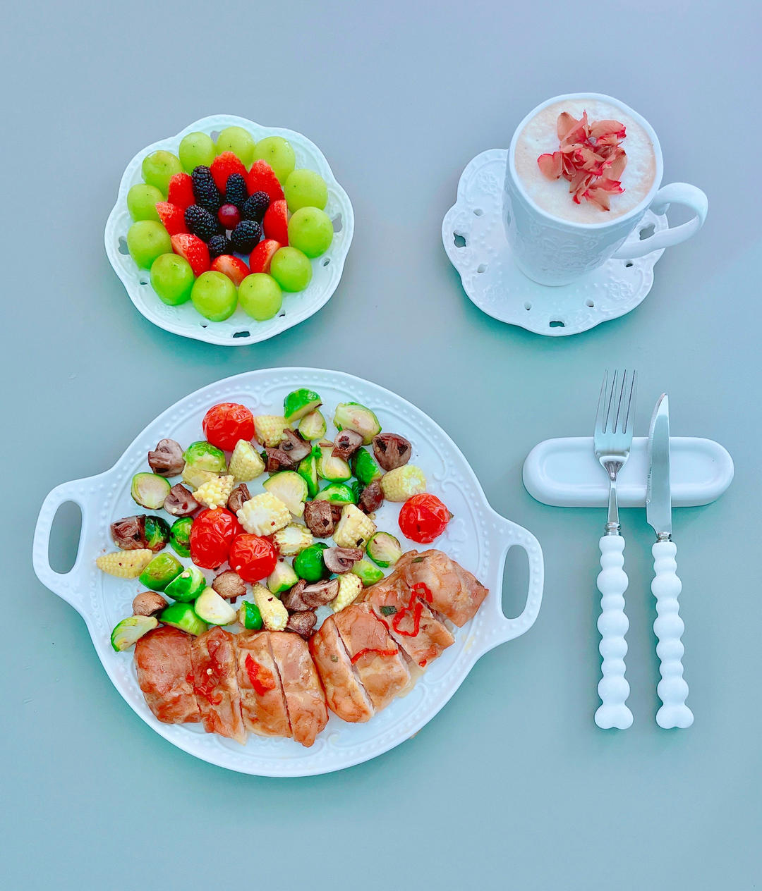 蒜香黑椒鸡腿排/奥尔良鸡排（去骨方法以及煎得好看的关键）