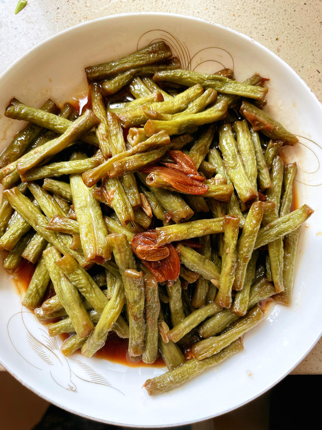 清炒豆角