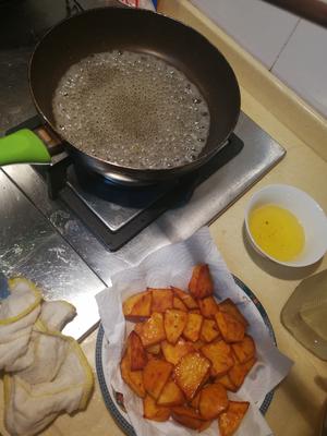翻沙番薯的做法 步骤4