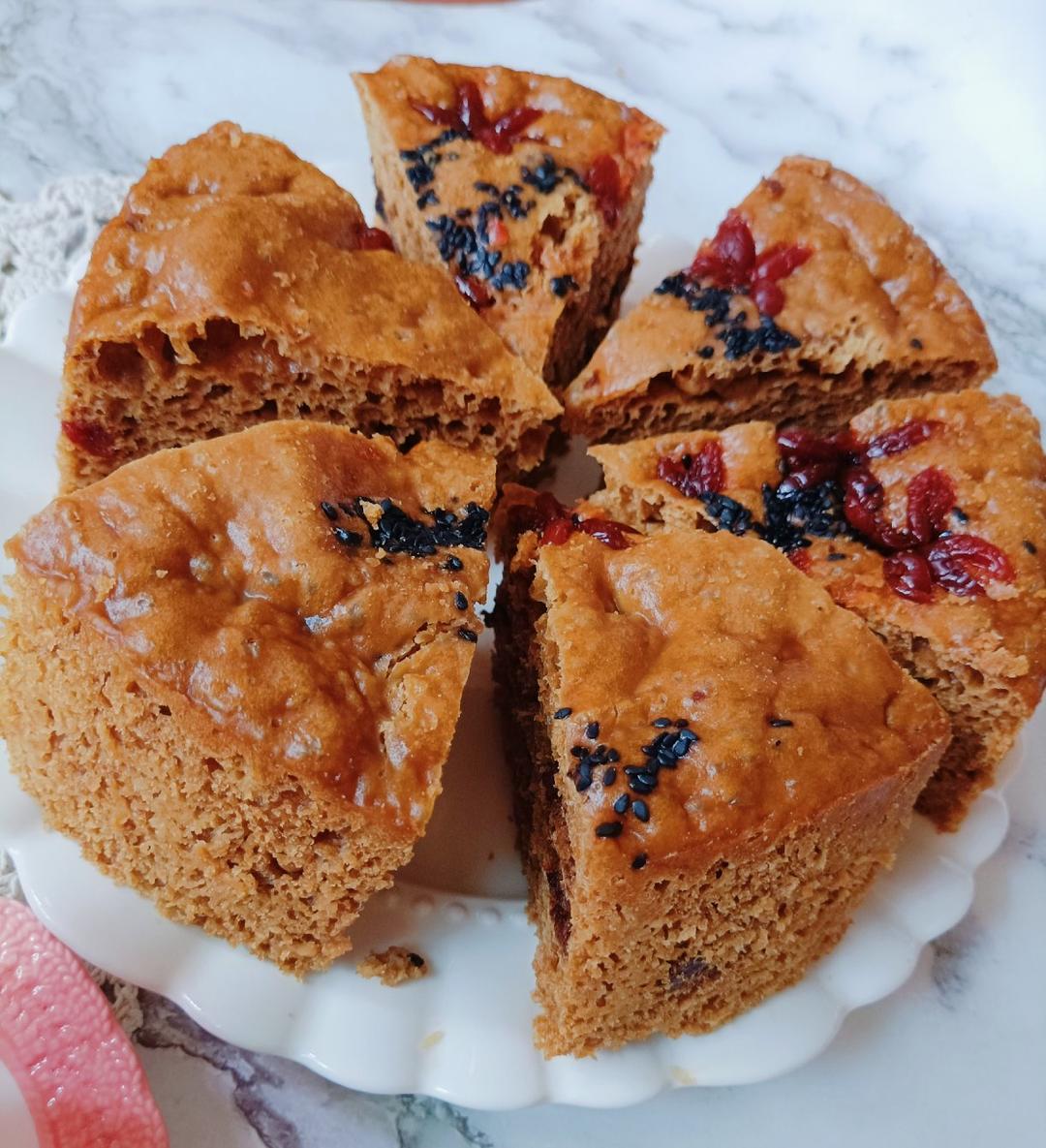 最受欢迎的红糖发糕(原创独家配方)