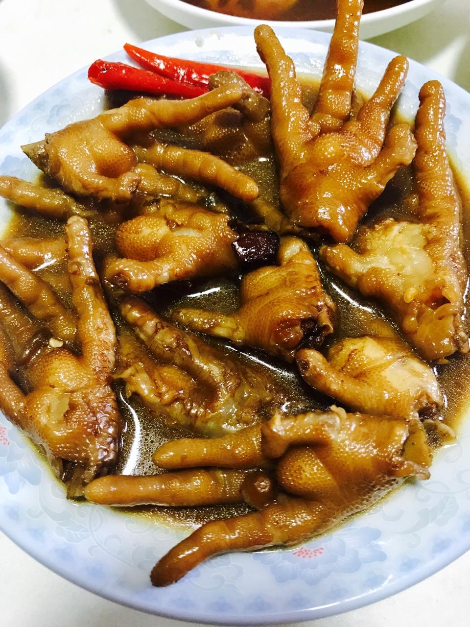 秘制红烧鸡爪
