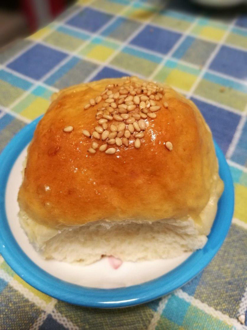 奶黄小餐包-一次发酵超好吃（附快手奶黄馅制作方法）